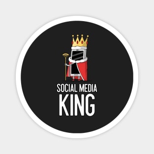 Social Media King Magnet